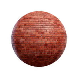 Red brick wall 7
